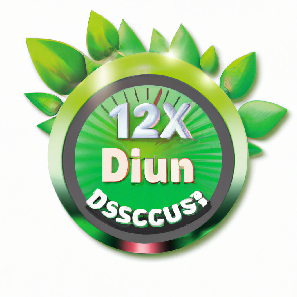 Promobadge met timer voor gazononderhoud